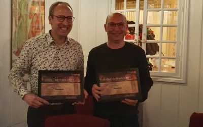 25-jarig jubileum voor Evert Cammaert en Rick Hamelijnck